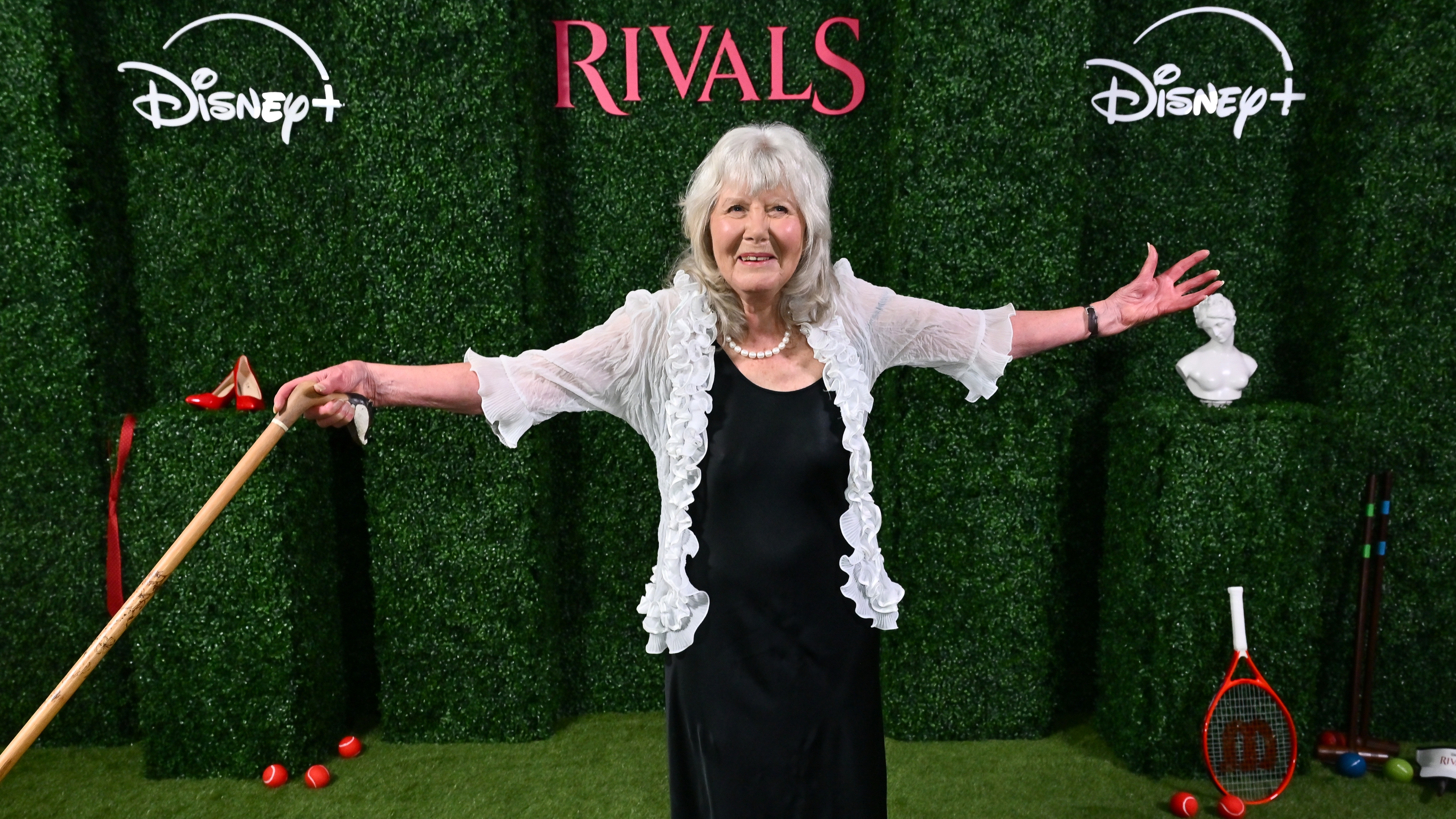 Dame Jilly Cooper attends a special gala screening after party for &quot;Rivals&quot; on October 15, 2024 in London, England. &quot;Rivals&quot; will launch on Disney+ on Friday 18th October. (Photo by Jed Cullen/Dave Benett/Getty Images for Disney+)