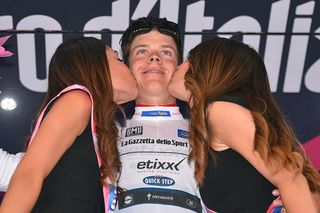 Bob Jungels (Etixx) in the white young rider jersey