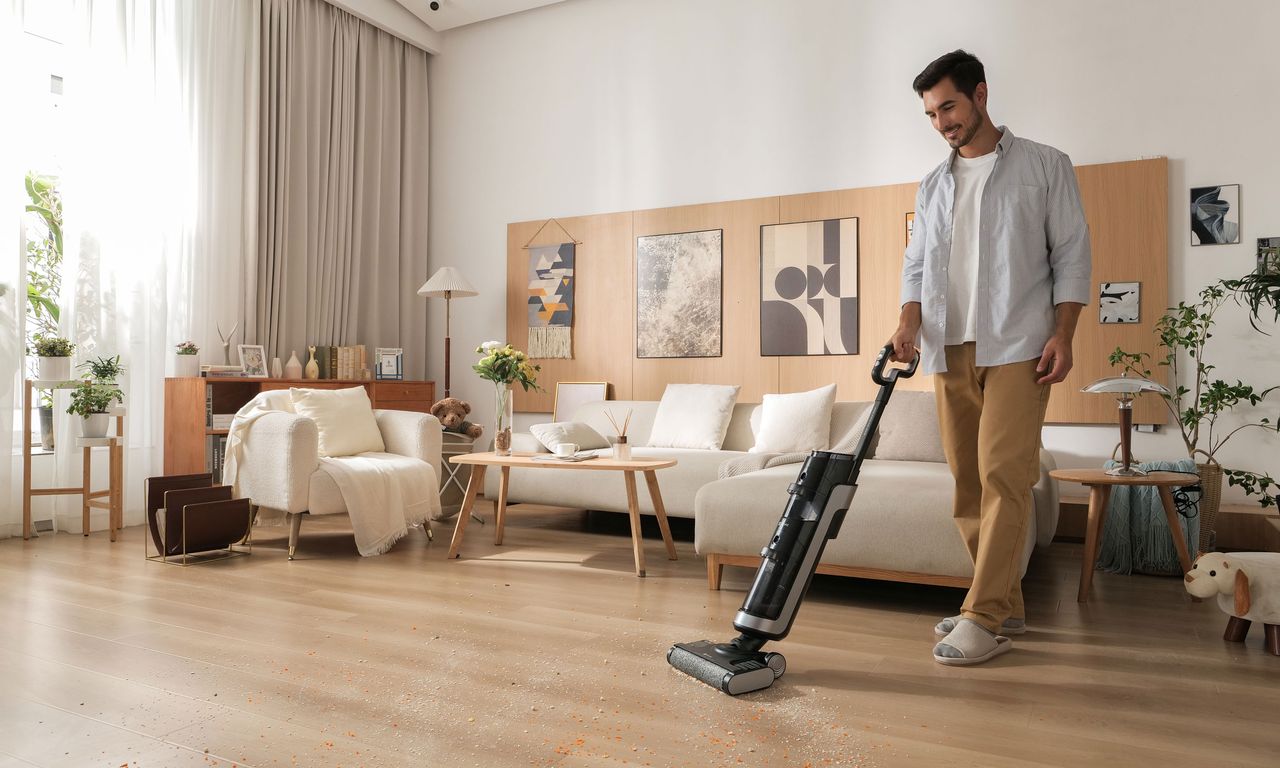 EZVIZ RH1 Smart Cordless Wet &amp; Dry Vacuum Cleaner is Ezviz&#039;s first cleaning appliance