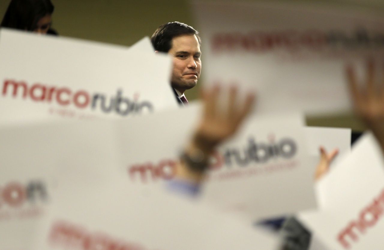 Marco Rubio still has a shot at the presidency. 