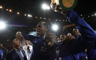 Paul Pogba and N'Golo Kante