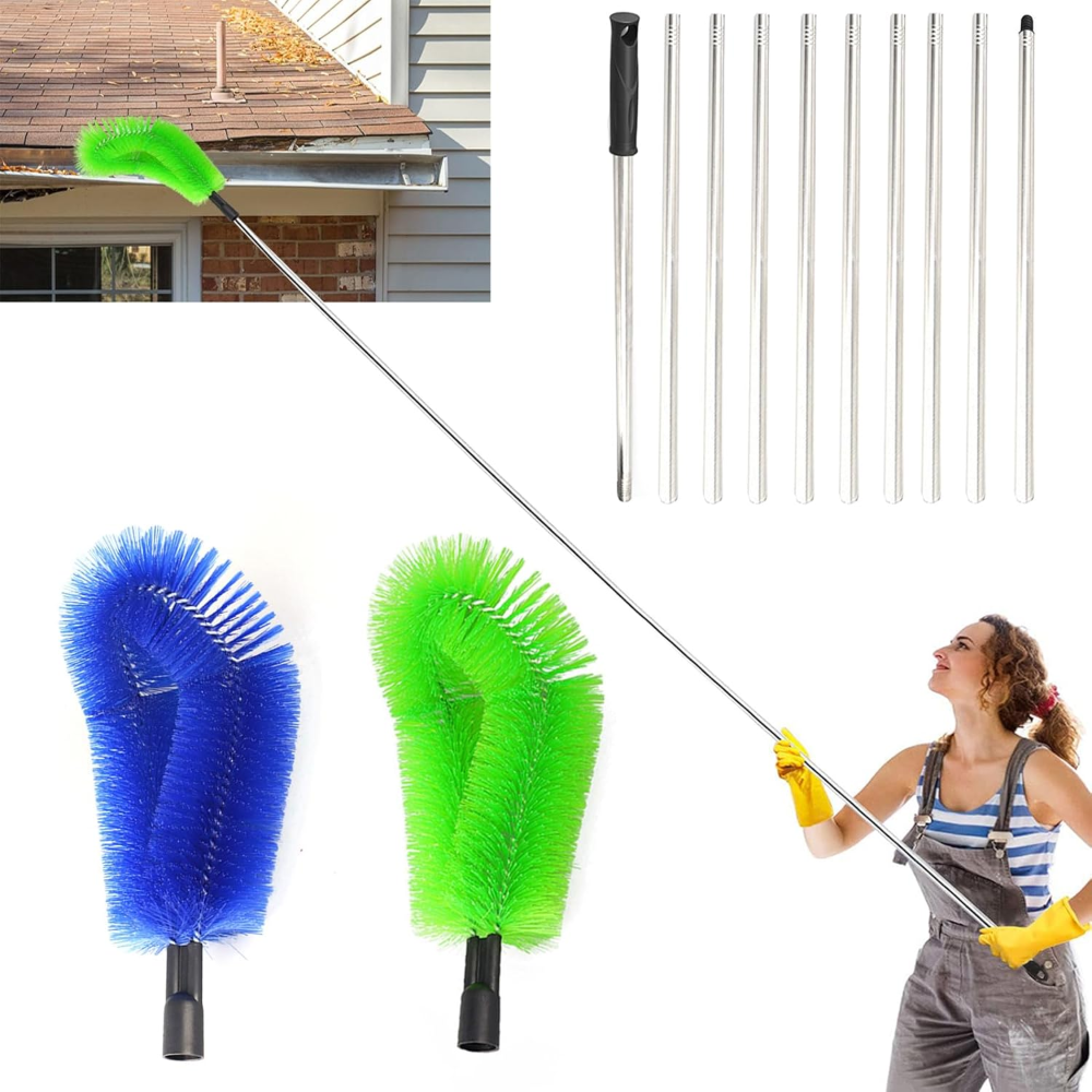 Extendable Gutter Cleaning Brush