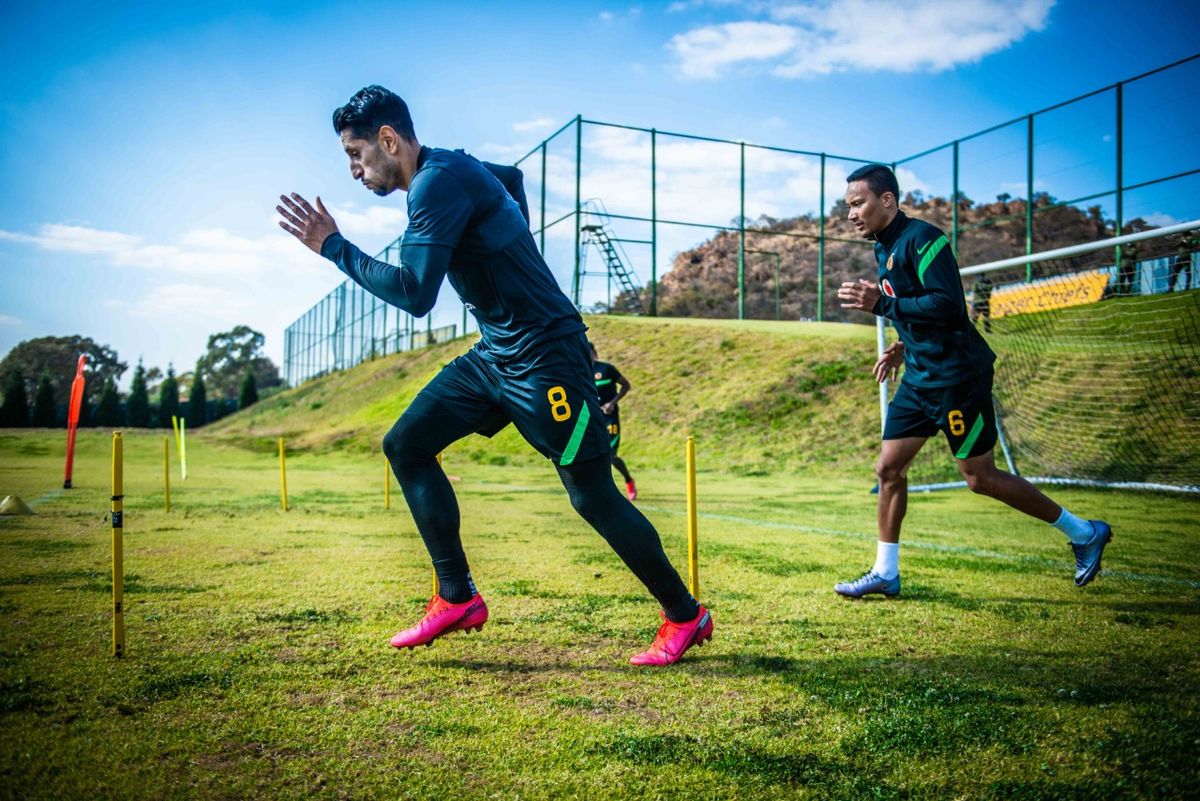 Kaizer Chiefs training