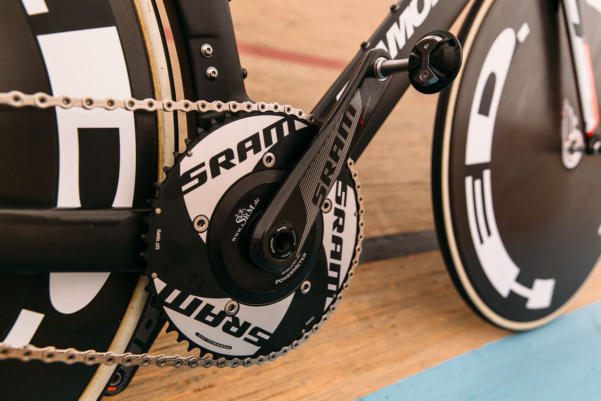 Zirbel will use a 53-tooth ring with his SRAM Red cranks