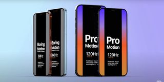 Rumors suggest a Pro Motion 120Hz display for the iPhone 12 Pro.