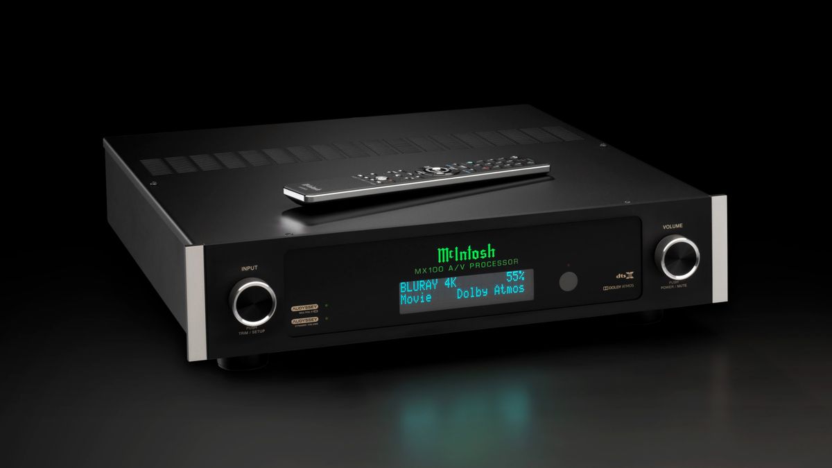 McIntosh unveils all-digital A/V processor and power amp for movie lovers