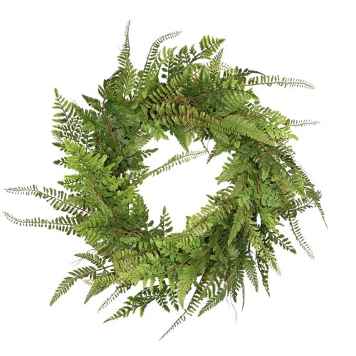 Fern wreath