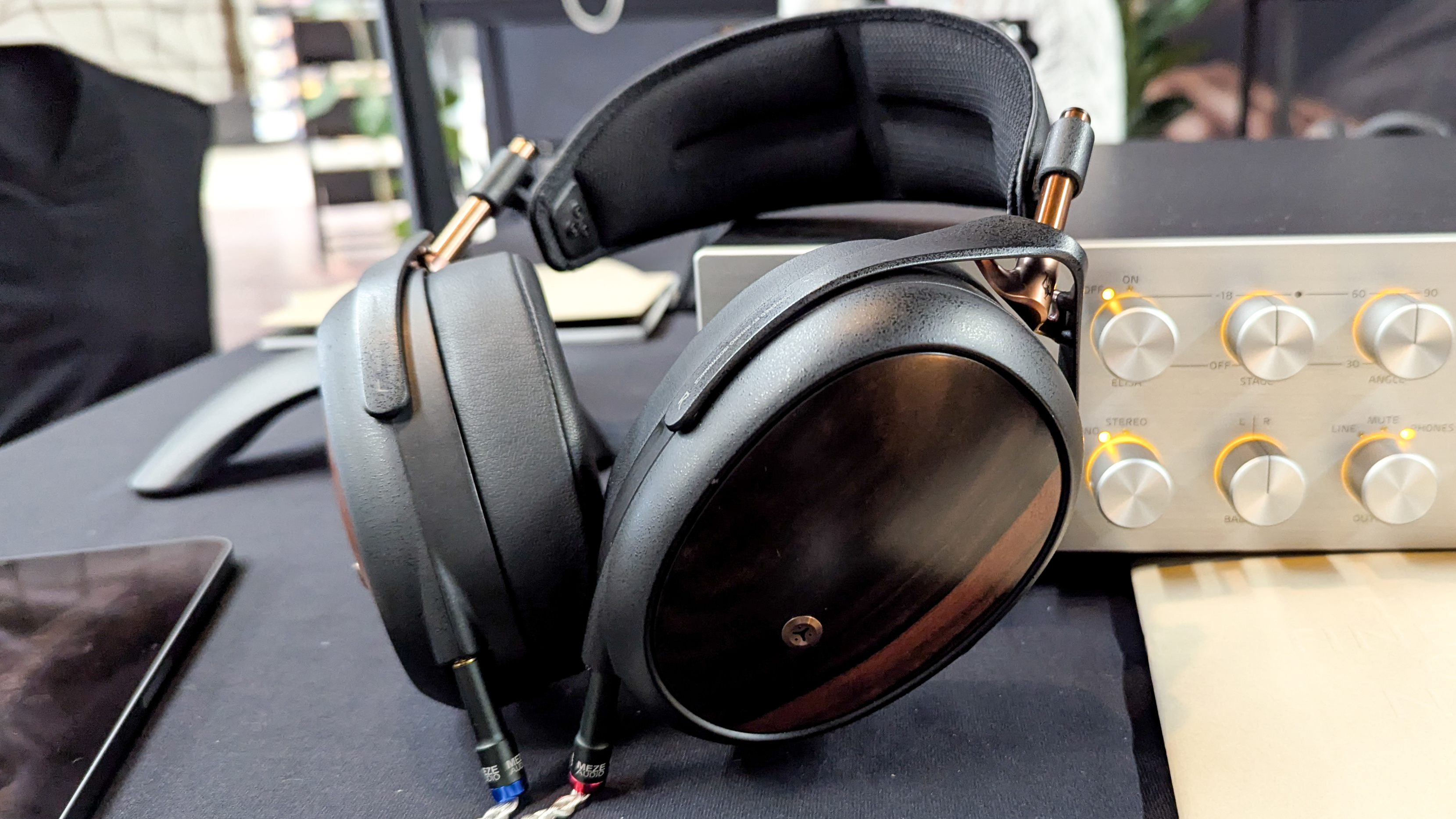 Meze over-ear wired headphones