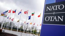 An image of the NATO headquarters in Brussels, Belgium