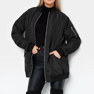 Longline Bomber Jacket