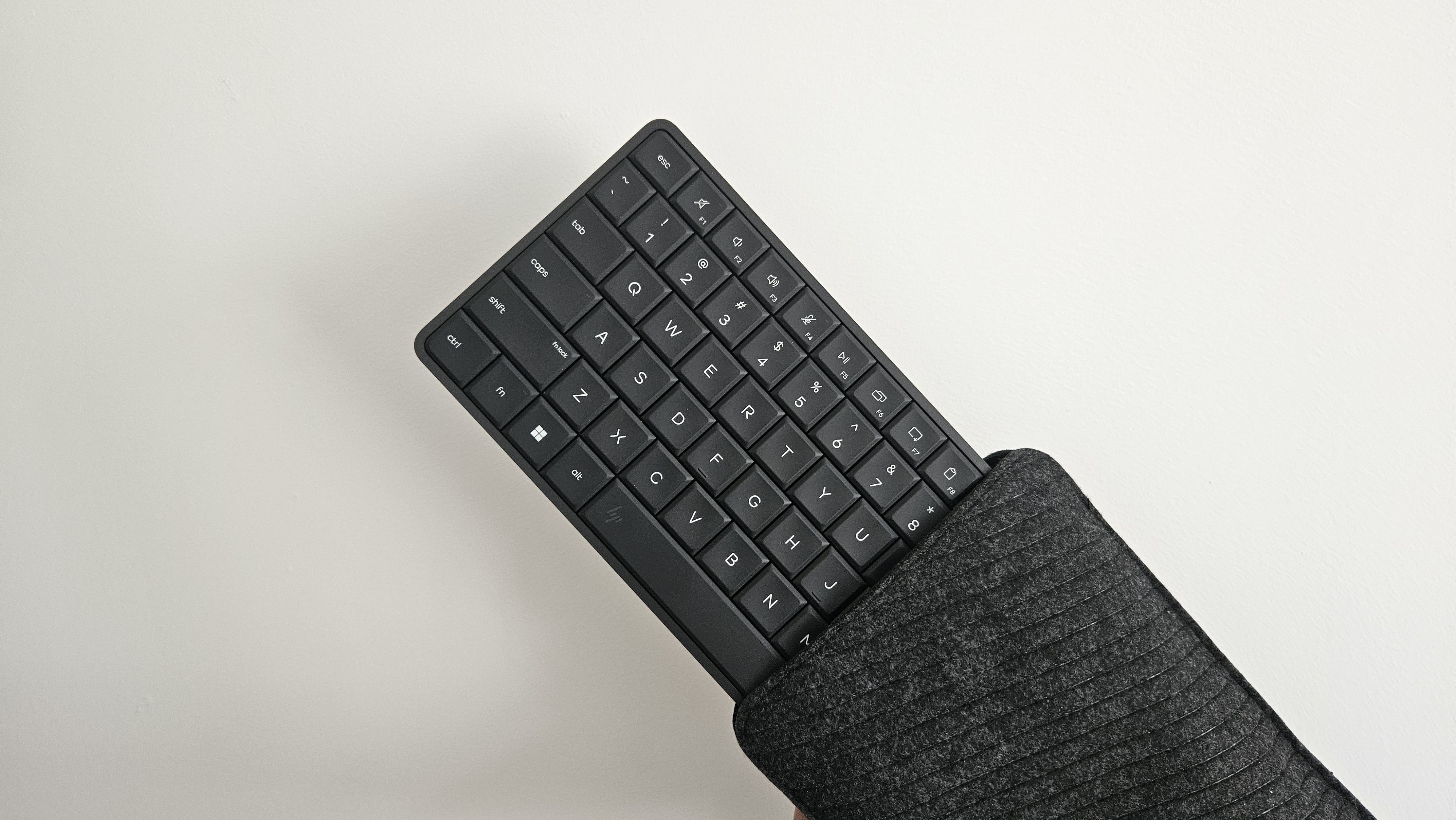The HP EliteBoard G1a on a desk