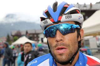 Thibaut Pinot (Groupama-FDJ) after stage 15 at the Giro d'Italia