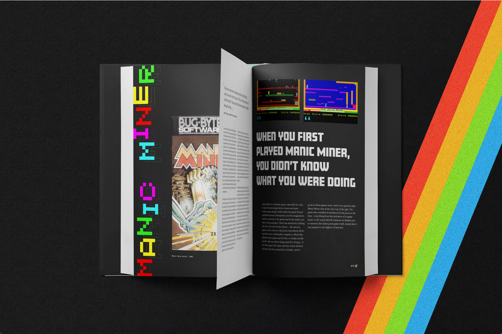 Spreads from The Rubber Keyed Wonder