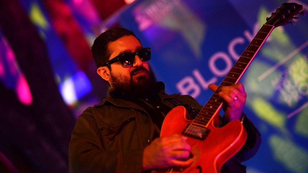 Beto Martinez performs at the Recording Academy Block Party at Four Seasons Hotel during SXSW on March 15, 2018 in Austin, Texas.