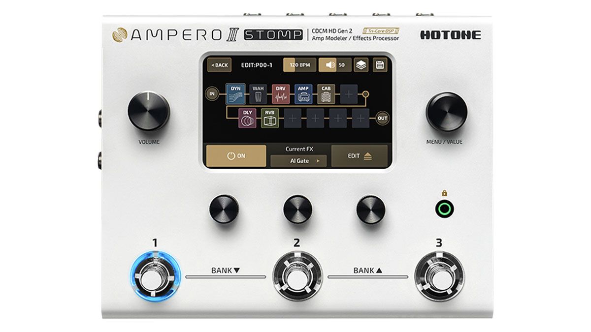 Hotone Ampero II Stomp