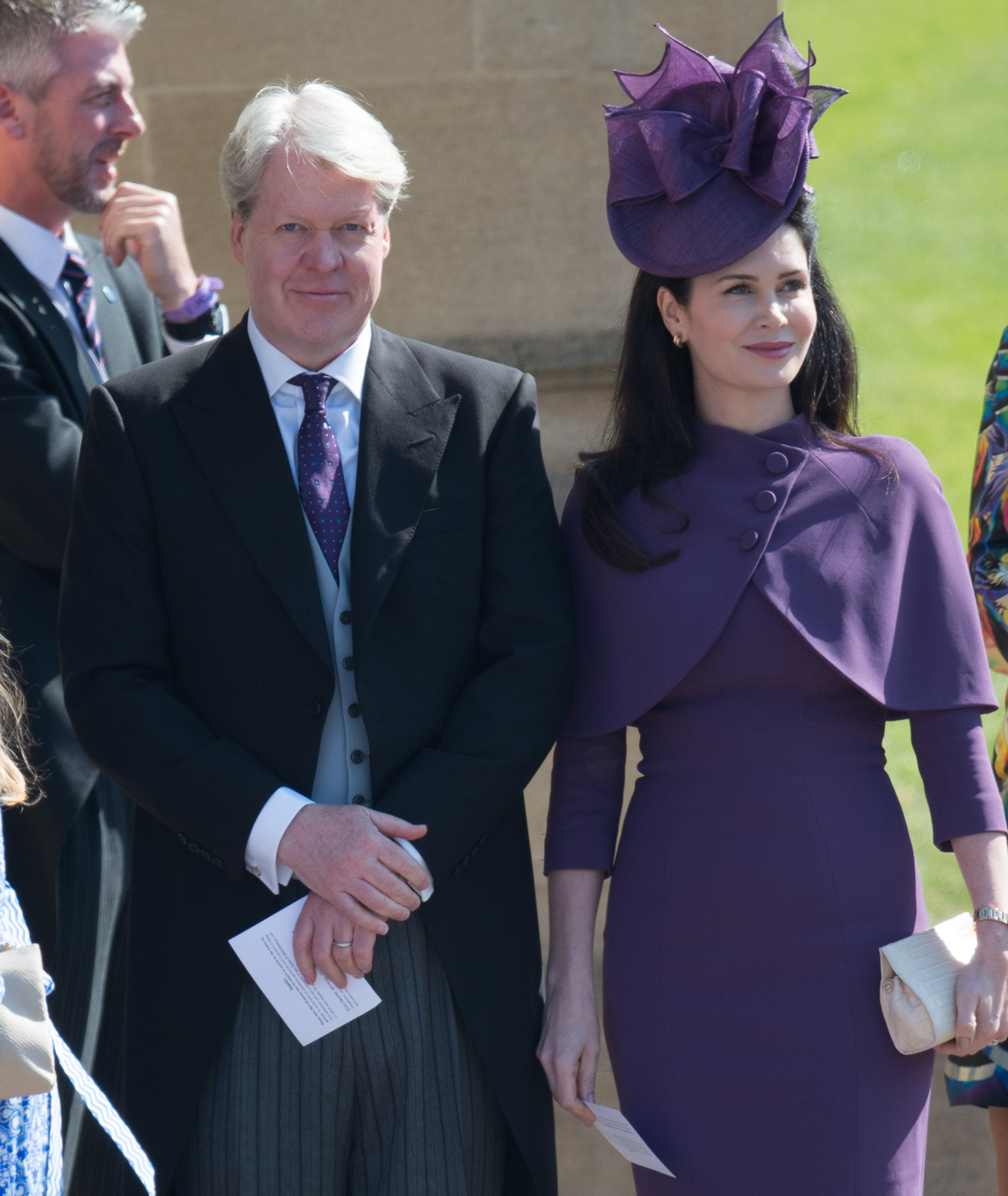 royal wedding hat Karen spencer