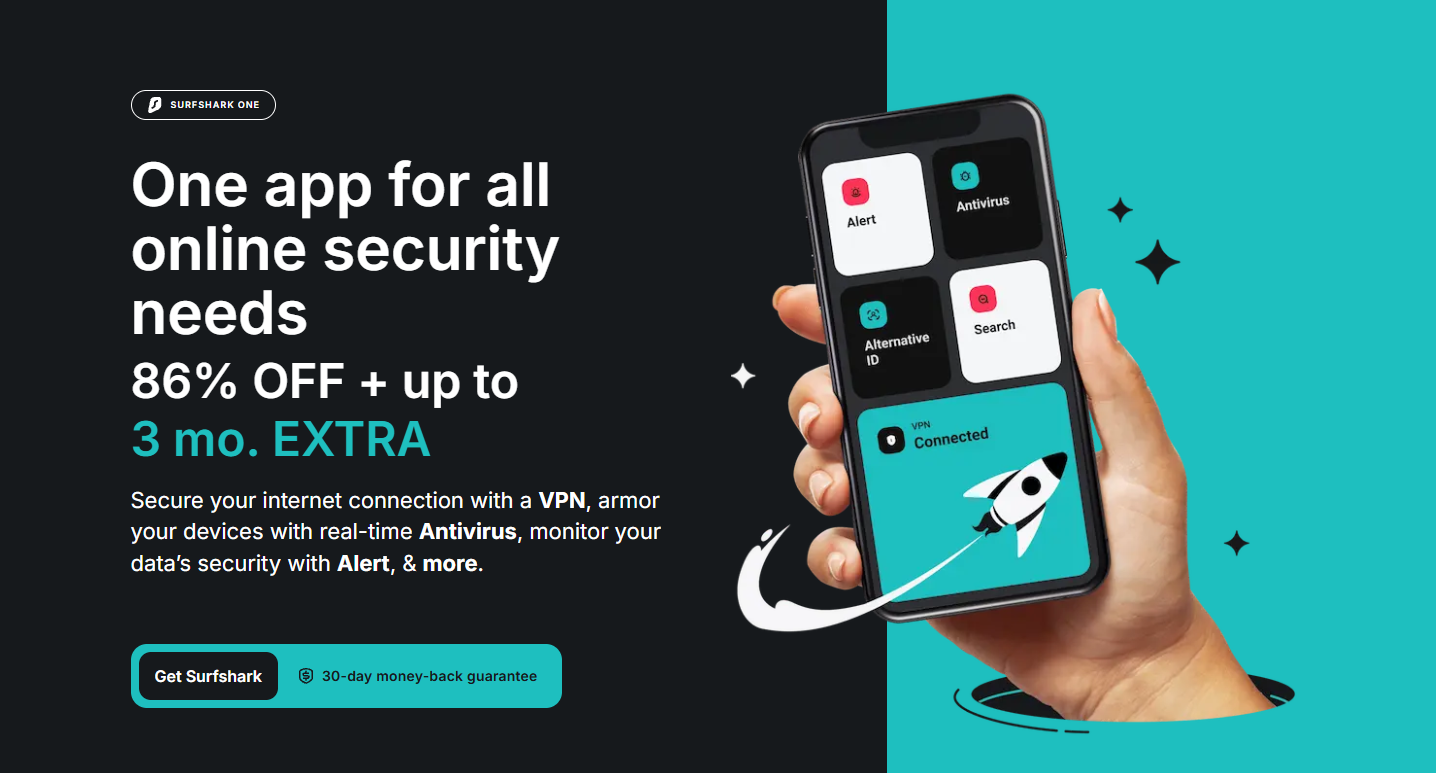 Surfshark one antivirus review