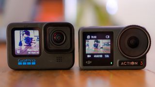 Dji osmo action on sale gopro hero 9