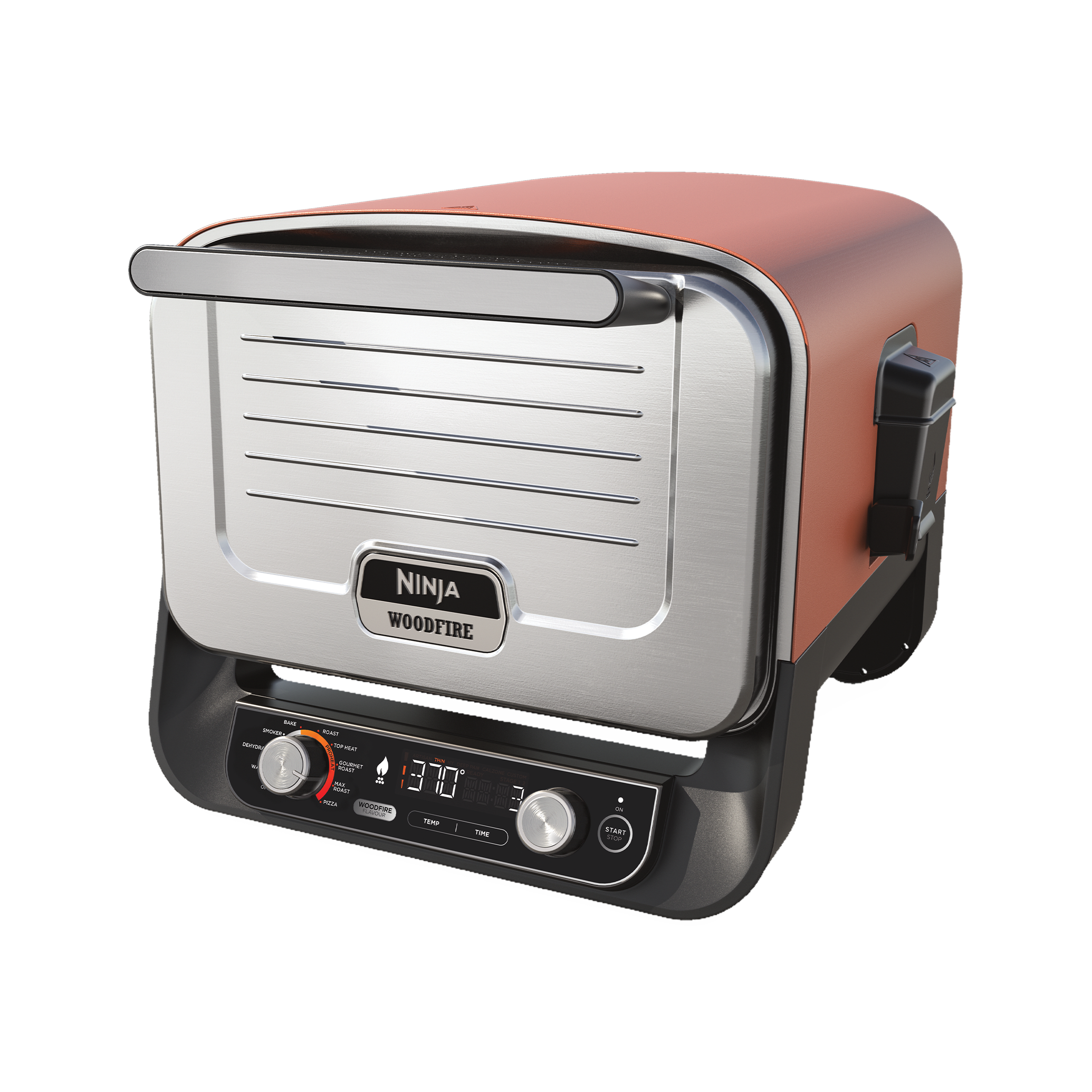 Ninja Woodfire Electric Outdoor Oven, Artisan Pizza Maker and Bbq Smoker Oo101uk