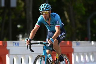 Vincenzo Nibali finished third in the Tour de France Singapore Criterium