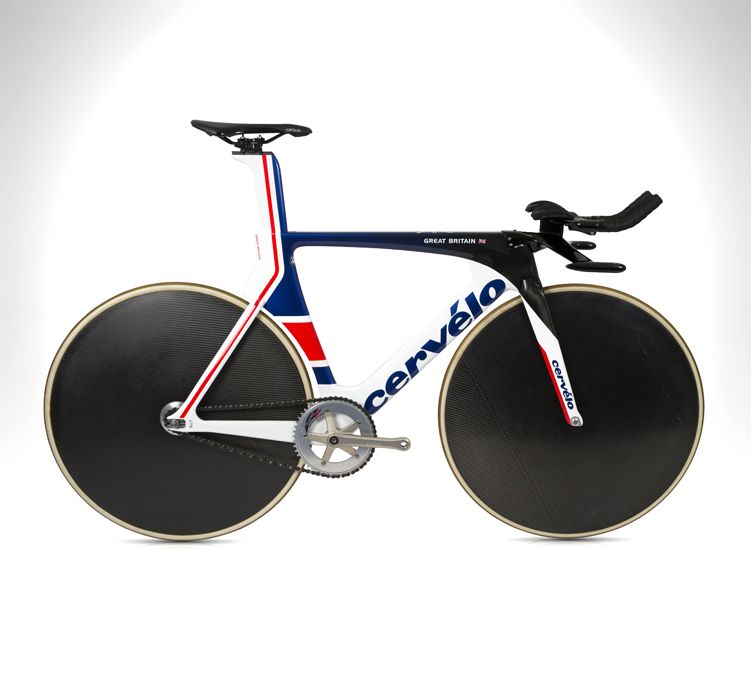 The Cervelo T5GB for Great Britain at the Rio Olympic Games