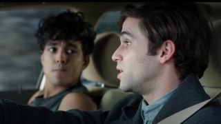 Niko Terho and Jake Borelli in The Thing About Harry.