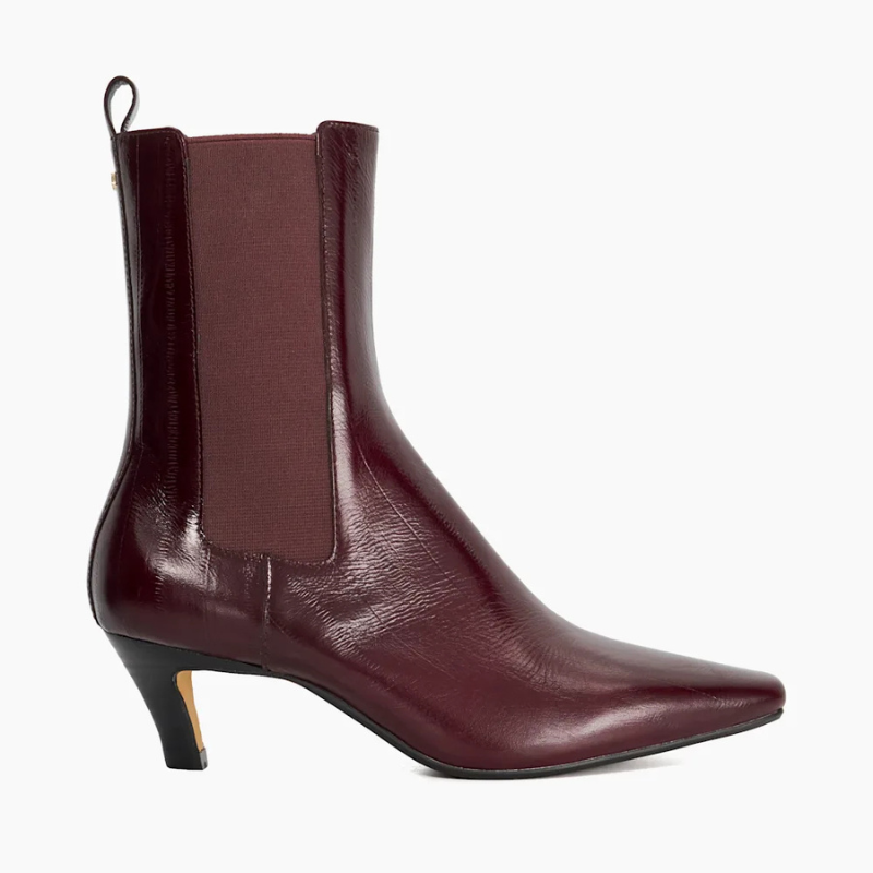 Dune odele ankle boots berry