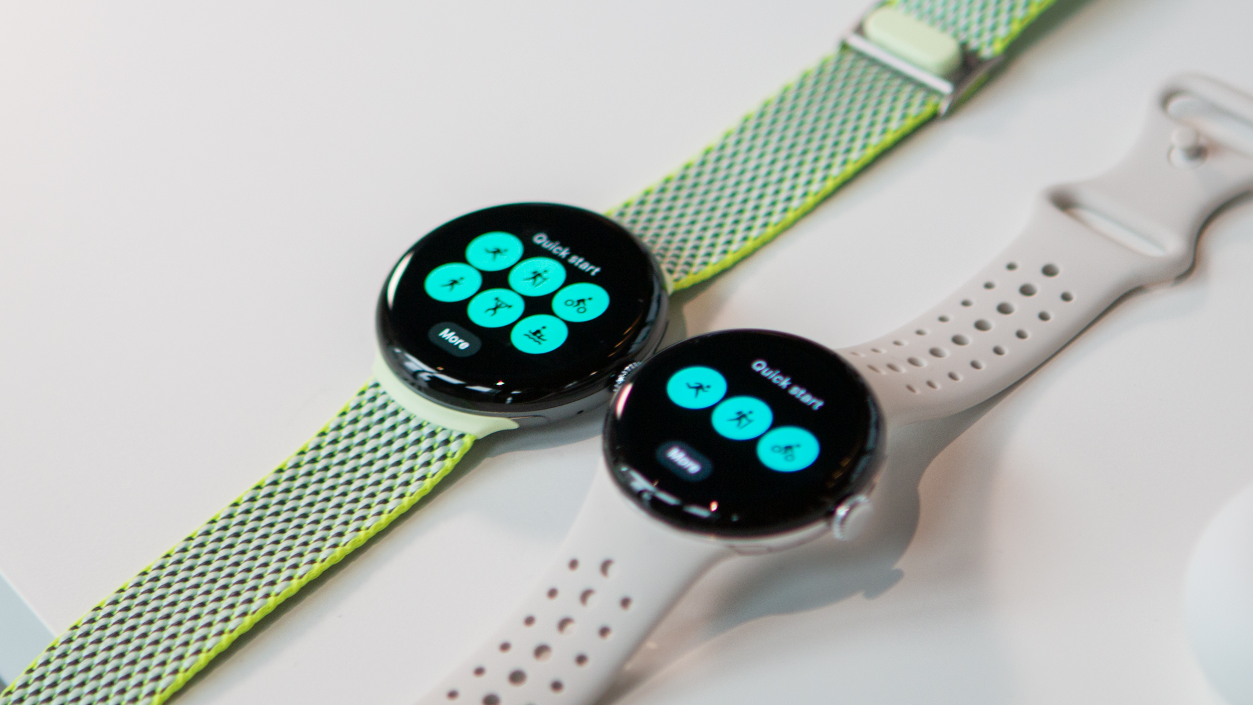 Fitbit Quick Start workouts on Pixel Watch 3 41mm and 45mm