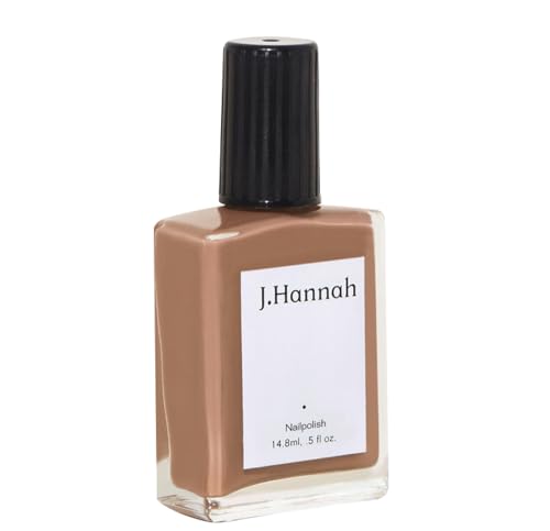 J. Hannah Nail Polish – Vegan, Non-Toxic, Cruelty-Free, Gluten-Free, Long Lasting, Usa Made, Earthy Wood Color (hepworth)
