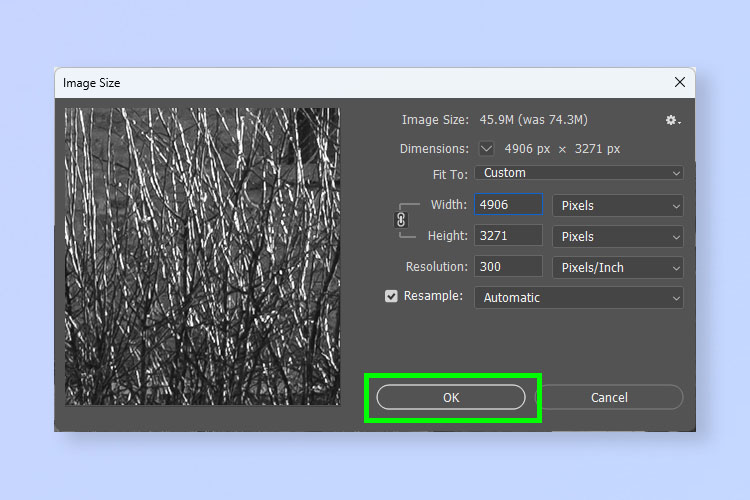 A screenshot showing how to create a double exposure in Photoshop