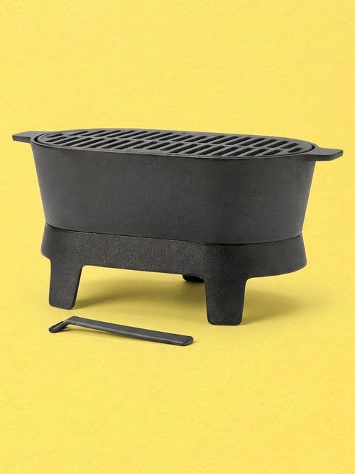 Soluppg&Aring;ng Grill - Cast Iron 8 1/4x16 7/8 "