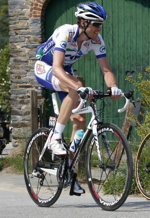 Yannick Talabardon (Saur-Sojasun) was aggressive.