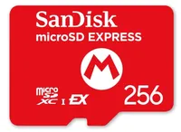 Licensed Nintendo SanDisk microSD Express (256 GB):Available from Amazon for £49