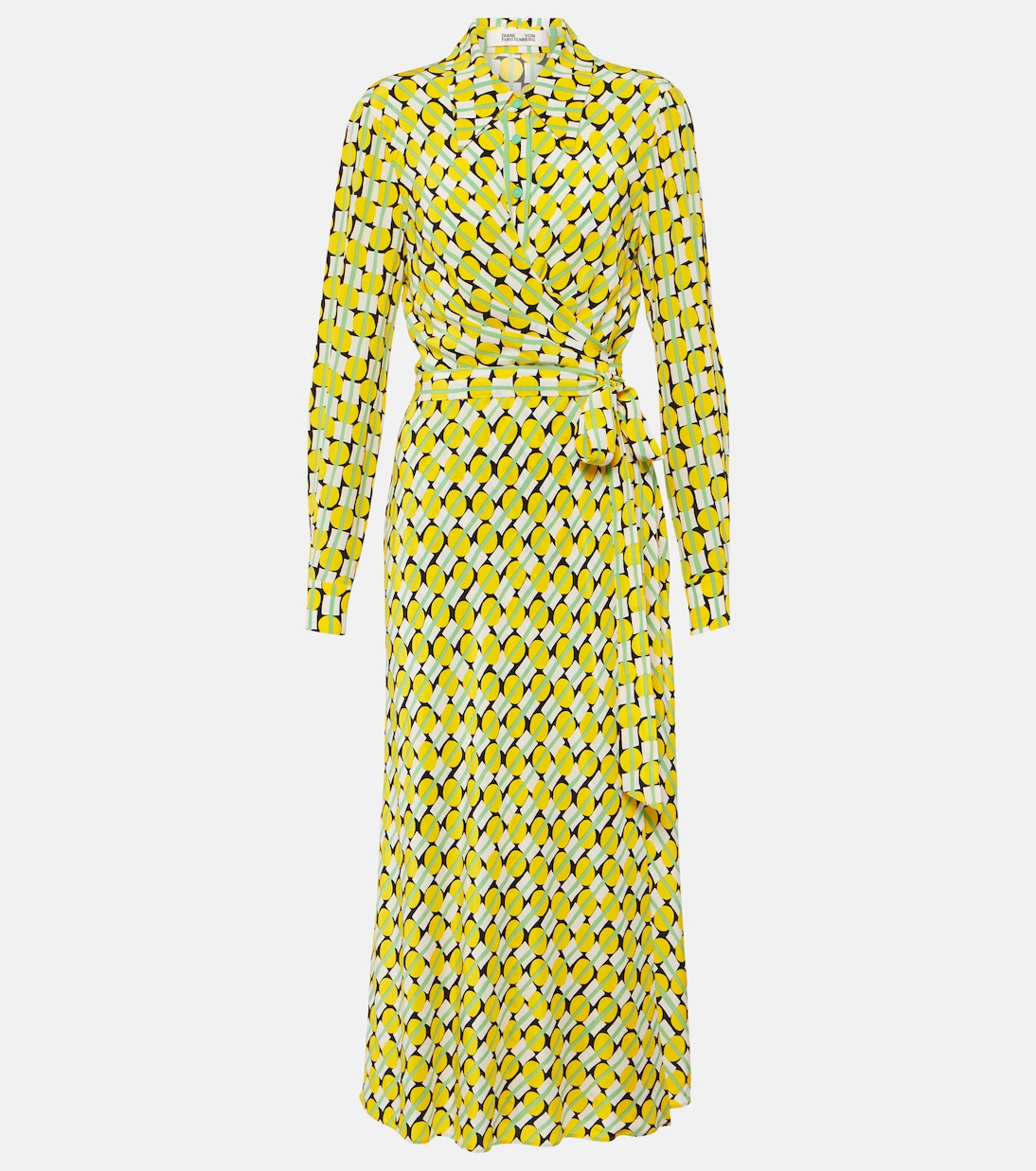 Tori Printed Jersey Midi Dress