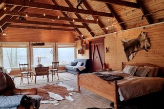 A rural cabin in Sweden
