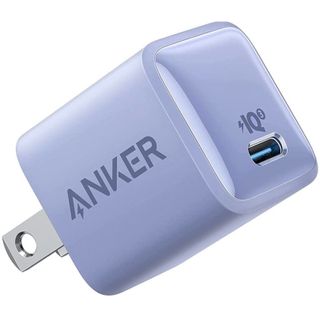Anker Nano USB-C charger 20W on a white background.