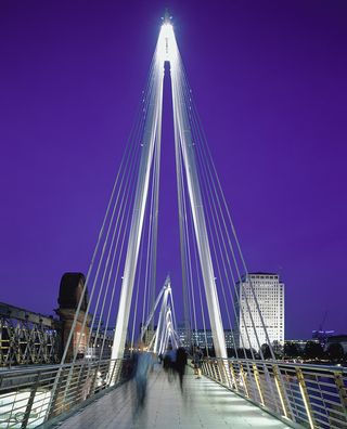 Hungerford Bridge, London designed by Lifschutz Davidson Sandilands.