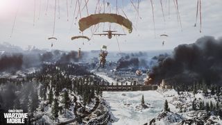 Les opérateurs sont parachutés à Verdansk