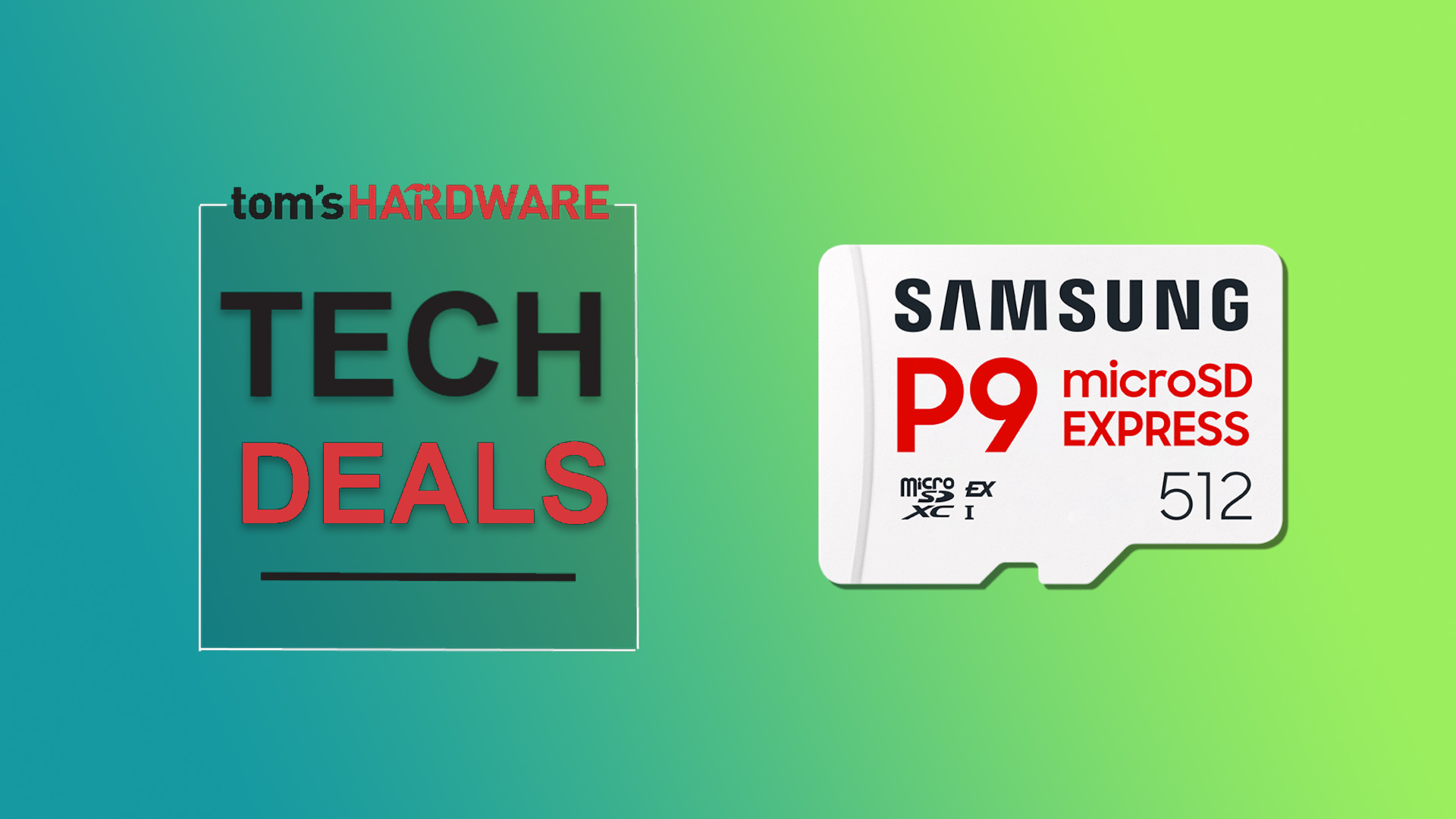 Deals post feature image for the Samsung P9 Express microSD express card