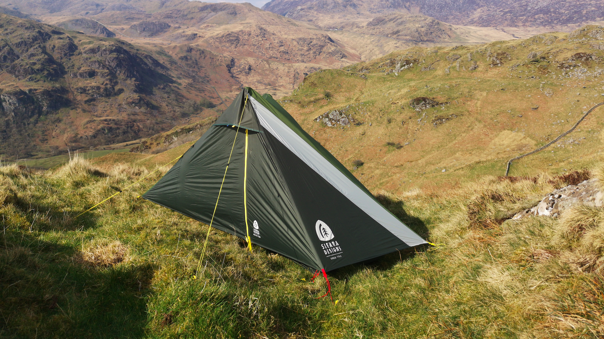 Sierra Designs high-tech, $1,800 tent