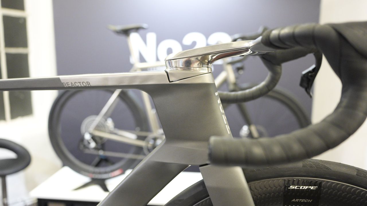close up details of expensive bikes