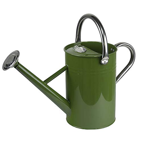 Kent &amp;amp; Stowe Metal Watering Can Tweed Green 4.5 Litre
