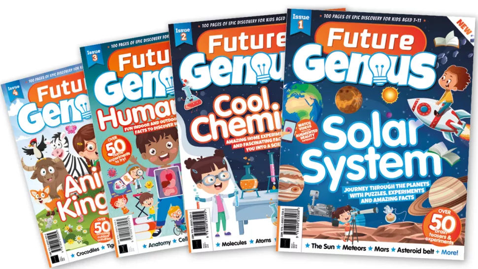 Future Genius is a new magazine that’s designed to encourage and maintain inquisitive minds