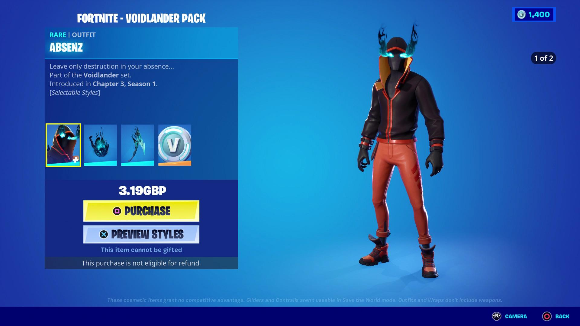 Fortnite Starter Pack Voidlander