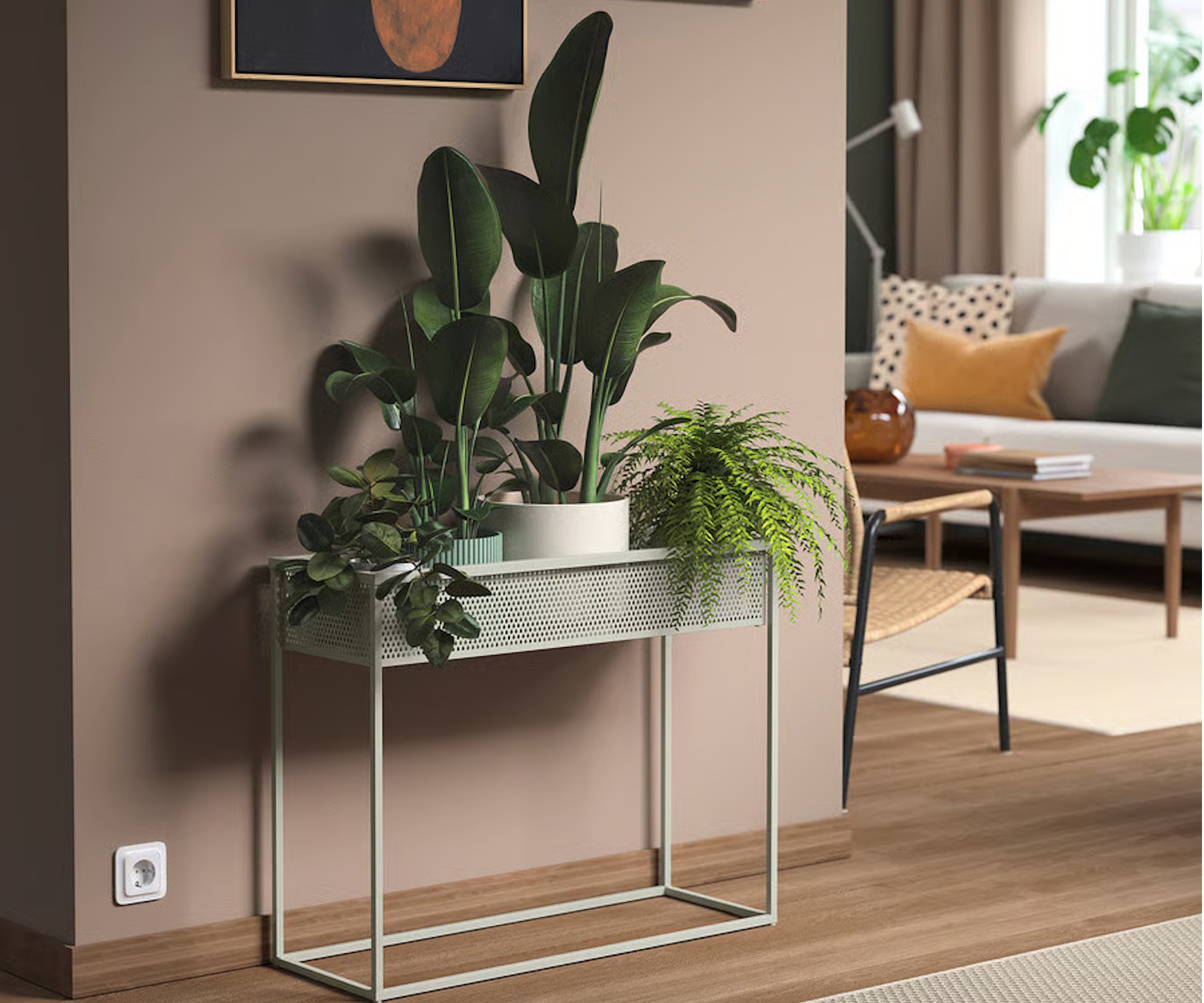 IKEA BL&amp;Aring;KR&amp;Aring;KA plant stand