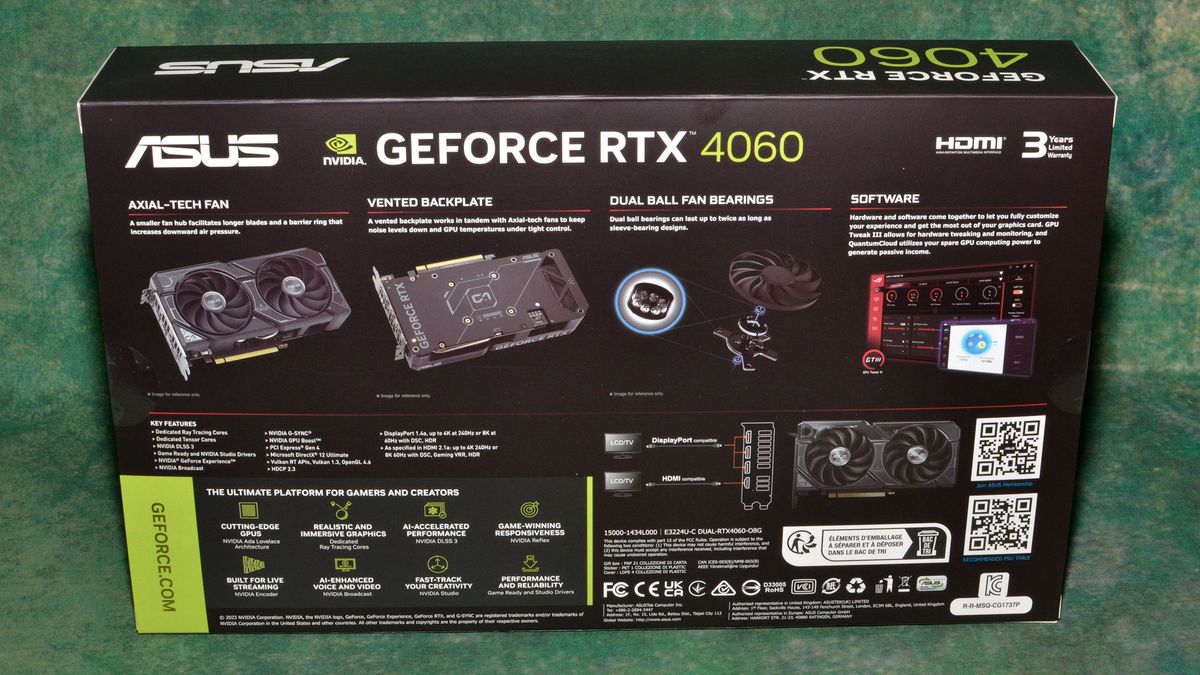 Asus GeForce RTX 4060 Dual