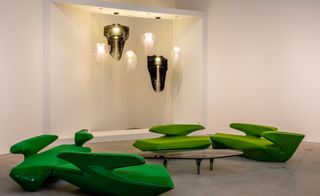 Zephyr Sofa (green colour sofa)
