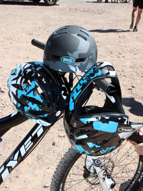 Got a Yeti? Bell's new colour option for 2011 - including its new Sanction full-faced model - is a near perfect match for the popular Colorado niche brand.