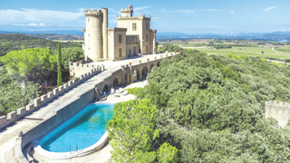 1860 castle with panoramic views