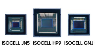 Samsung ISOCELL H9, ISOCELL JN5, ISOCELL GNJ kameralinser.